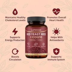 LUNESSA 60-capsule bottle on kitchen counter for daily use