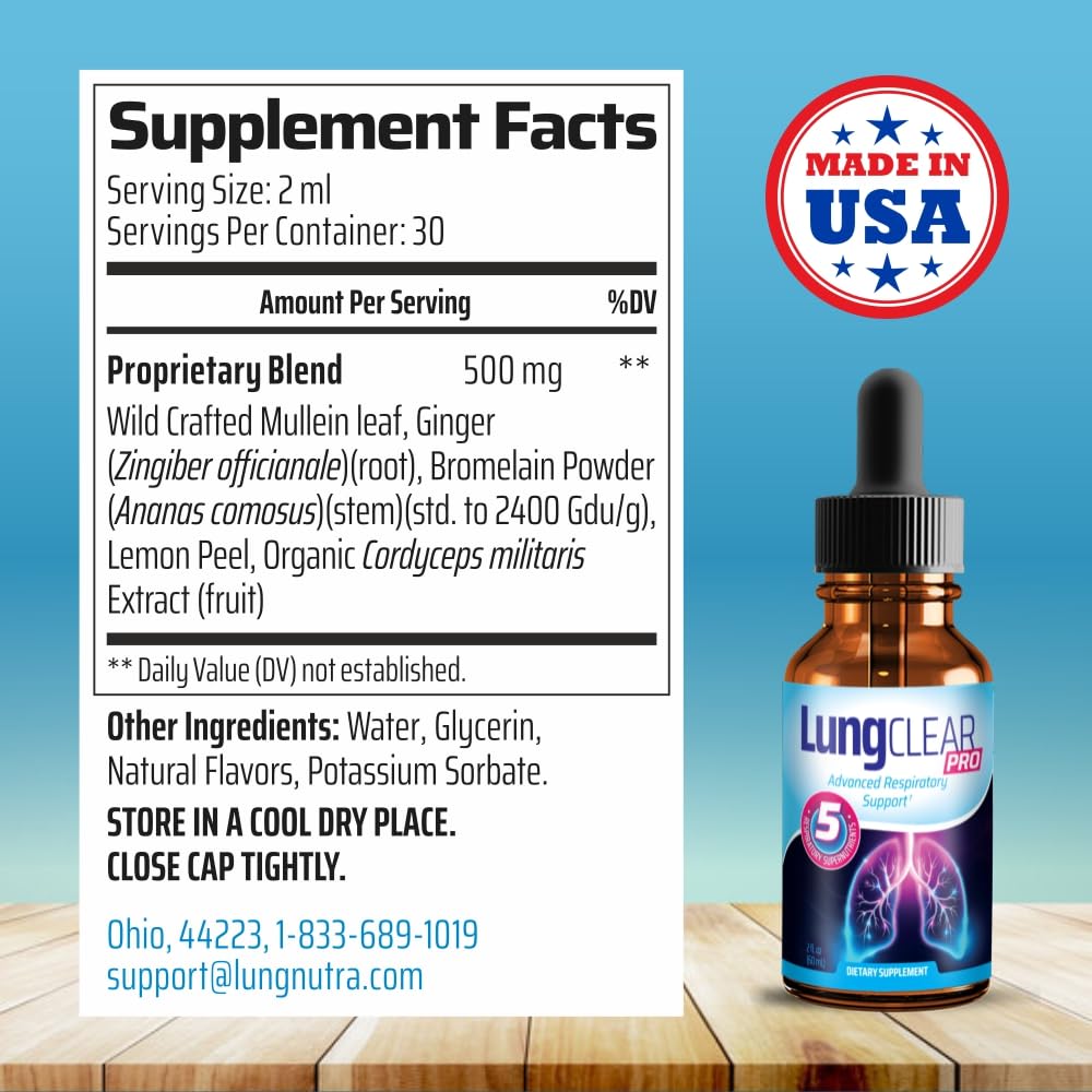 Healthy lungs scene suggests easier breathing after use.