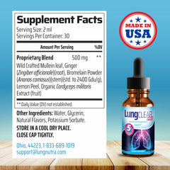 Healthy lungs scene suggests easier breathing after use.