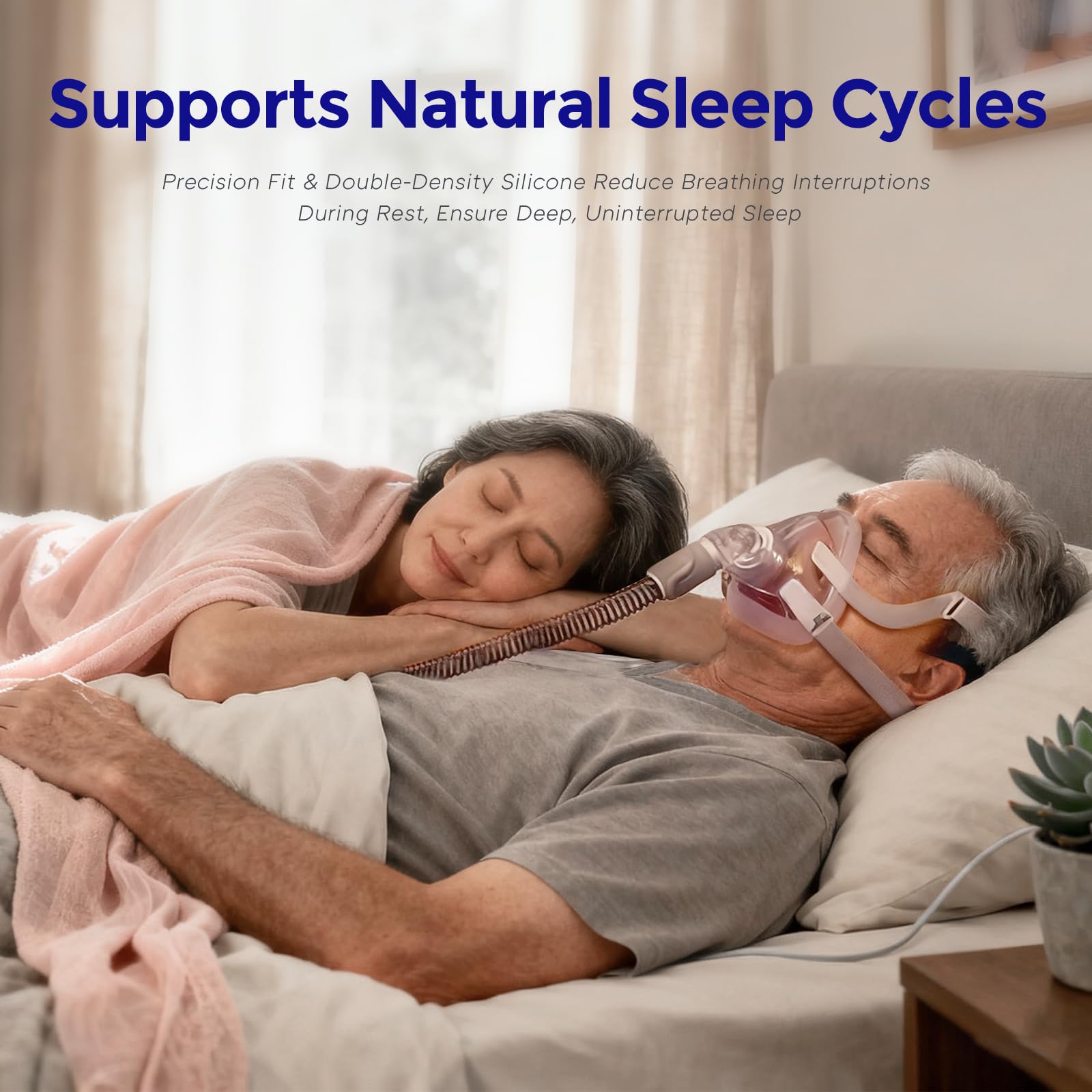 Three-pack Lungmate cushions deliver ongoing comfort and replacement options.