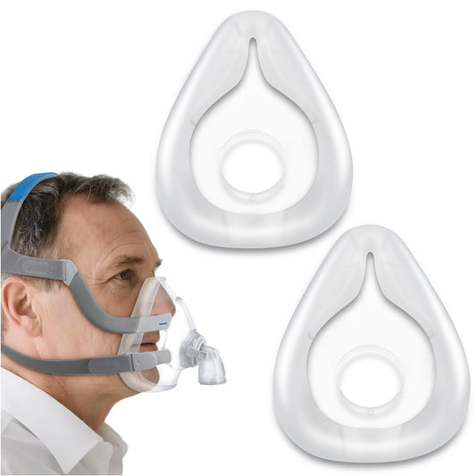 Lungmate F20 replacement cushion medium for a comfortable, secure seal.