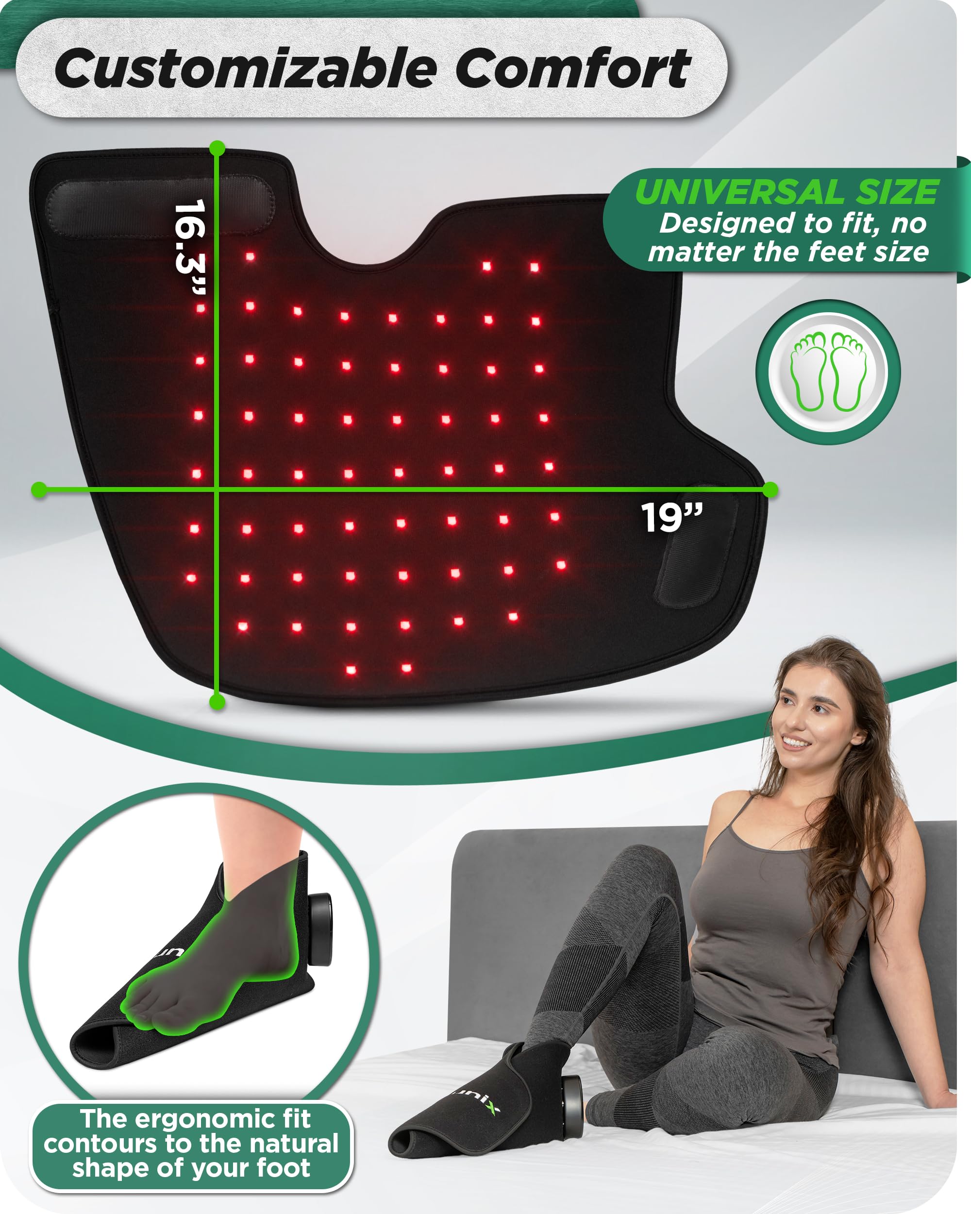 Lunix LX24 built-in battery with level indicator for cordless use.