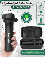 Lunix LX28 leg massage aids recovery after activity.