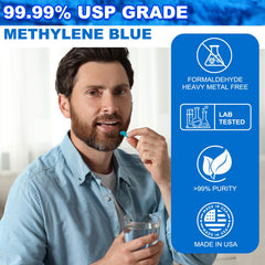 Lunza Methylene Blue Gummies pack shot illustrating portable, on-the-go energy