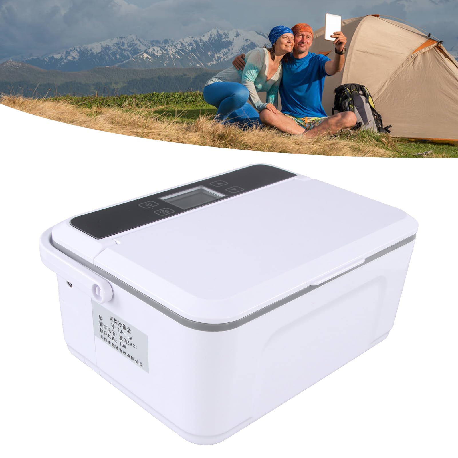 Luqeeg insulin box alarm helps remind when power is low for reliable use.
