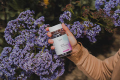 LUV Health Mind Gummies organic-mushrooms-closeup emphasizing Lion’s Mane and Cordyceps.