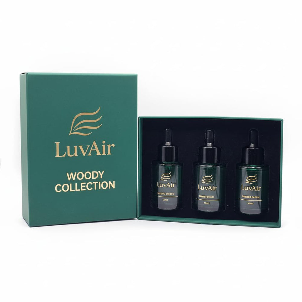 LuvAir gift-ready packaging for elegant diffuser use.
