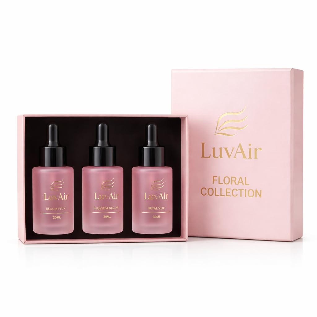 LuvAir Signature Collection gift packaging highlighting premium fragrance gift option