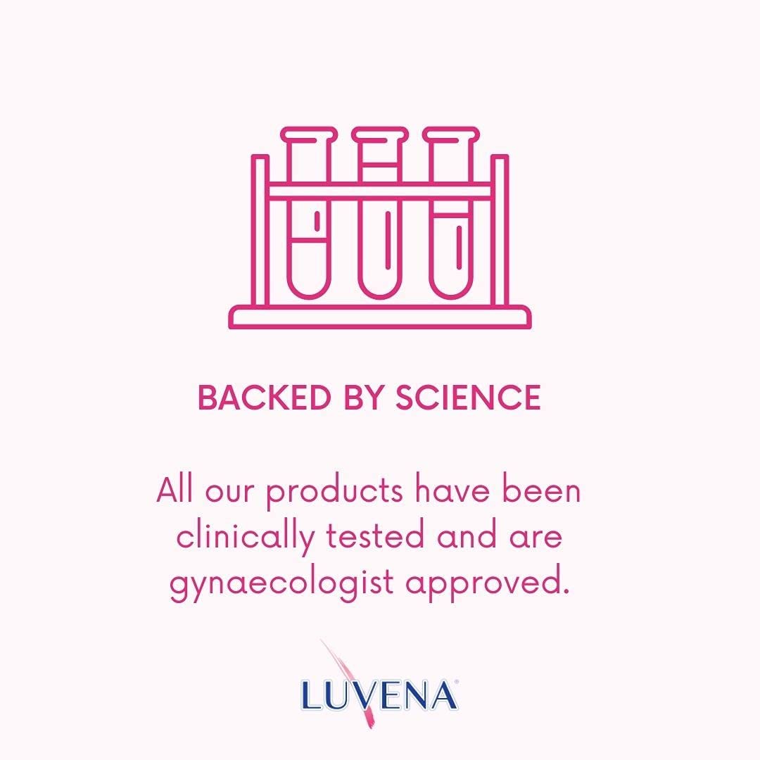 Luvena daily-use wipes—discreet and portable cleansing.
