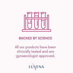 Luvena daily-use wipes—discreet and portable cleansing.