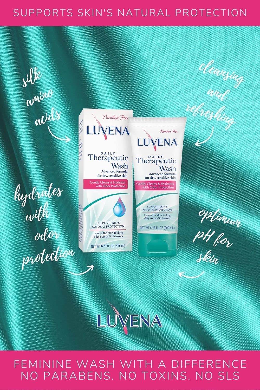 LUVENA Personal Wash skin-care-use, suitable for other body areas.