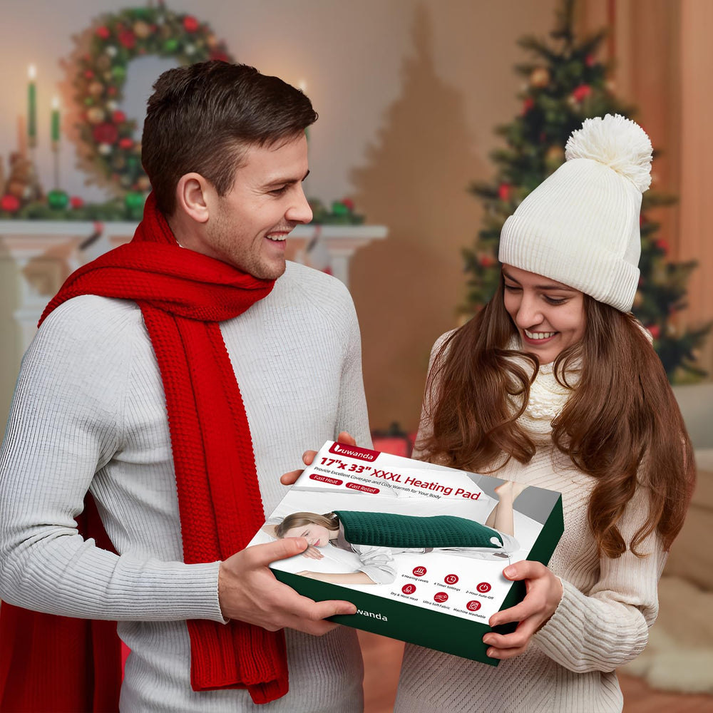 luwanda XXXL heating pad gift-ready packaging for thoughtful gifts.