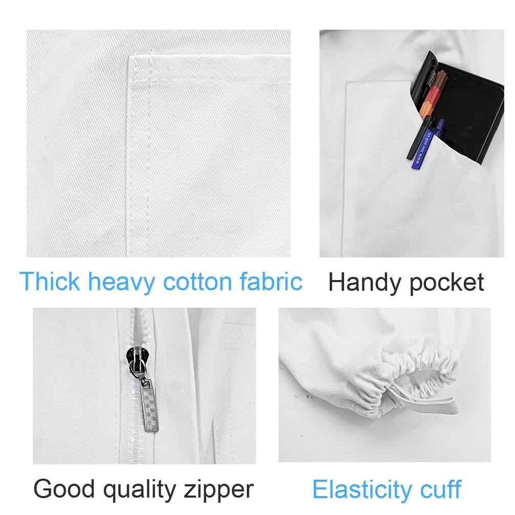 Luwint beekeeping suit with four pockets keeps small tools handy.
