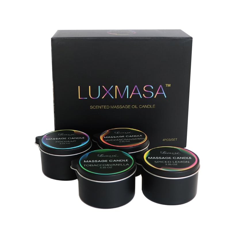 Luxmasa massage oil moisturizes and nourishes the skin.