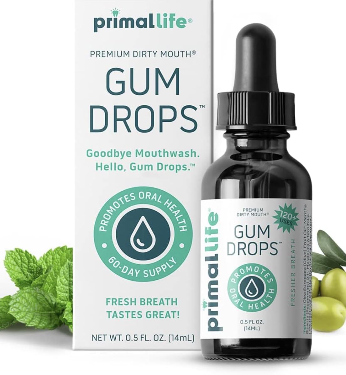 LuxProdX Primal gum care being applied during brushing routine