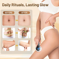 Luxulist legs sculpting visual shows in-home therapy for leg shape