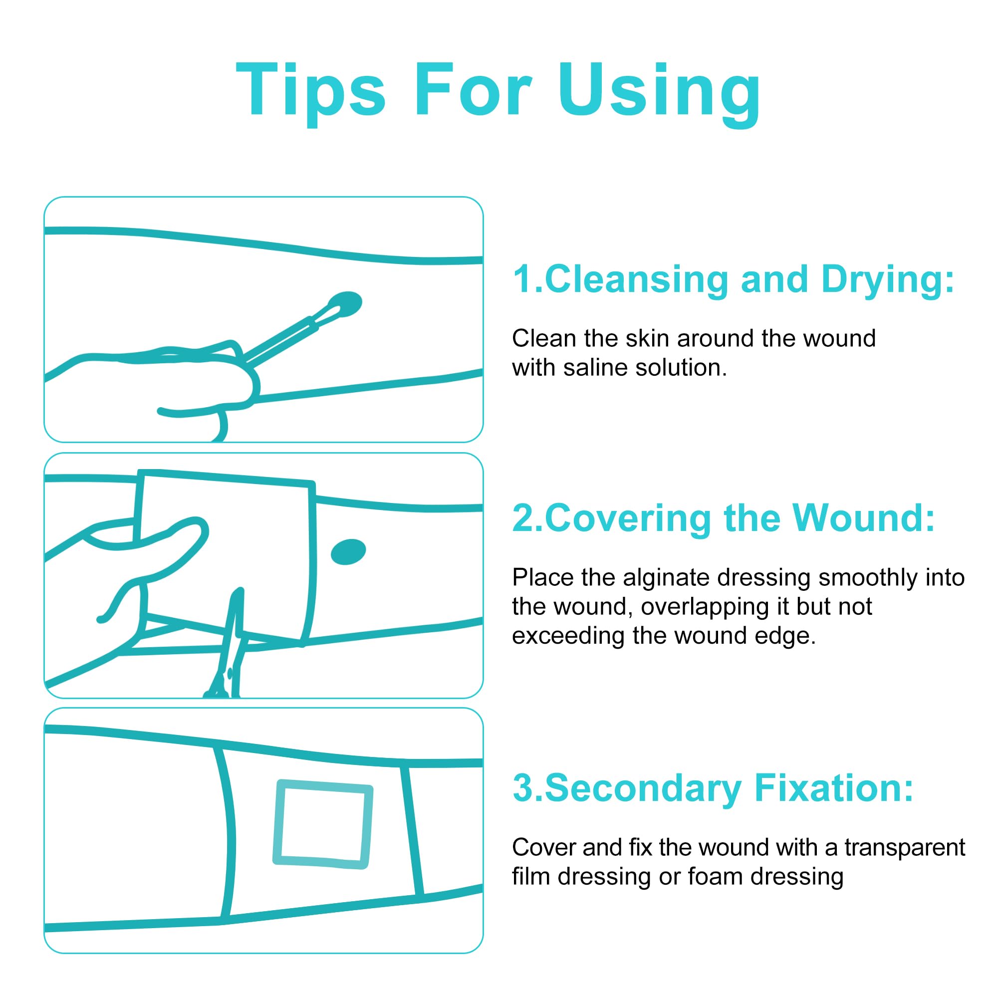 Lvonge highly absorbent dressing helps manage drainage from exuding wounds.