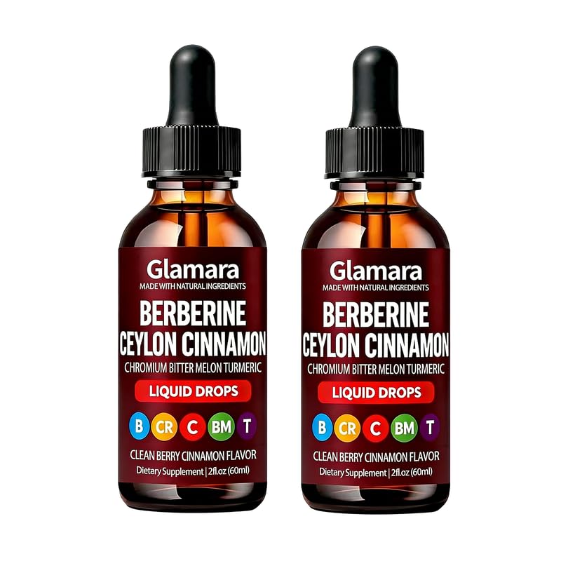 Lwefao Glamara bottle with dropper for convenient daily wellness