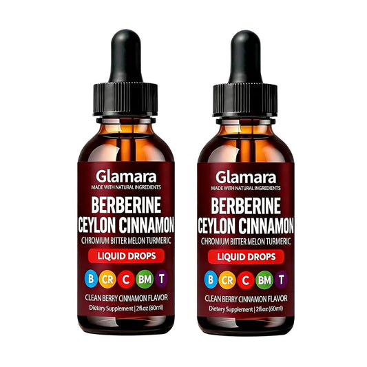 Lwefao Glamara bottle with dropper for convenient daily wellness
