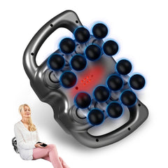 Lwuey 16-head massage gun set for targeted deep-tissue therapy.