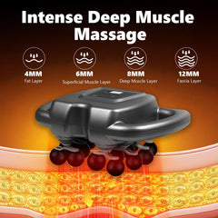 Lwuey LED digital display helps you control mode and intensity.