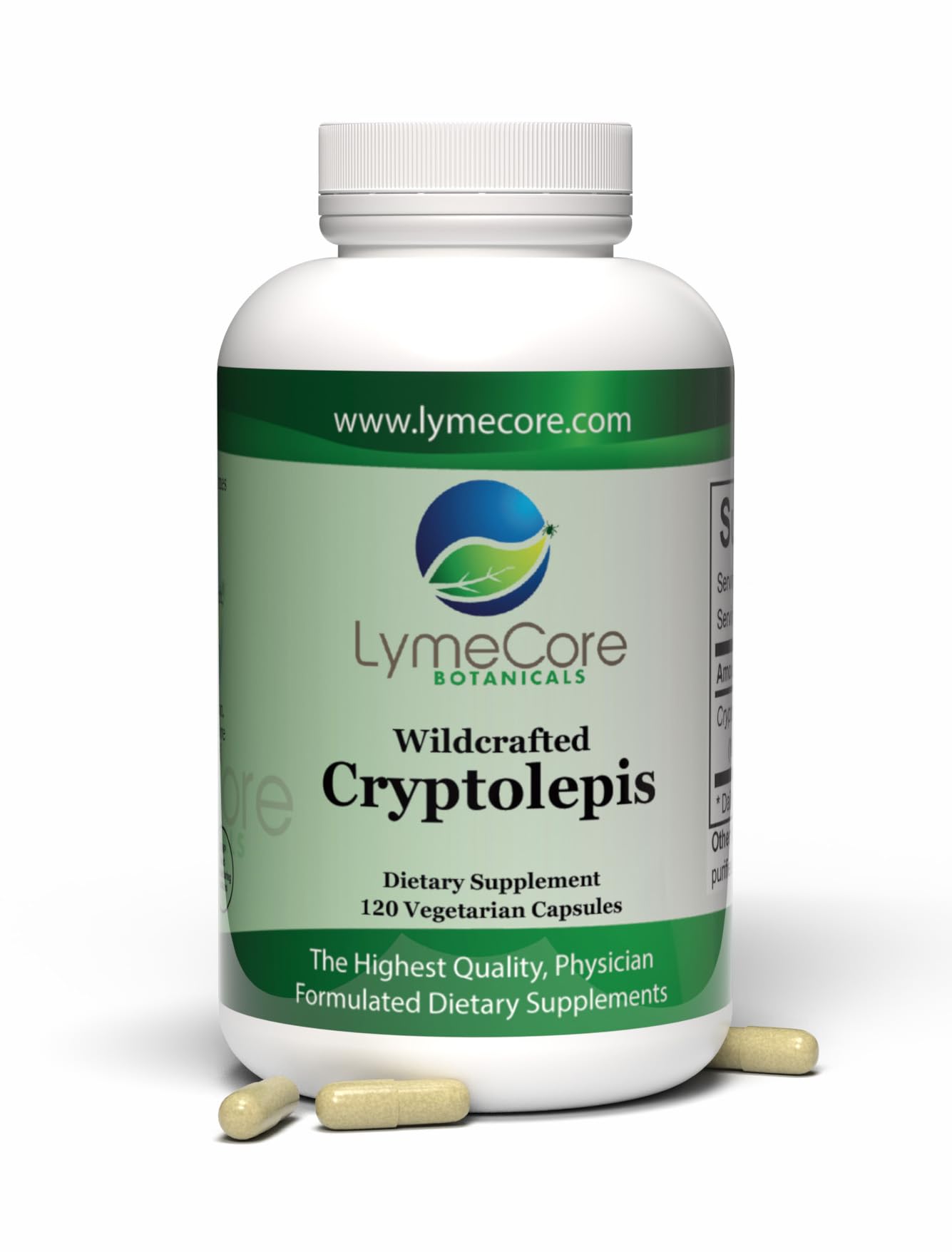 LymeCore Cryptolepis Root Extract bottle on a clean surface for daily immune support.