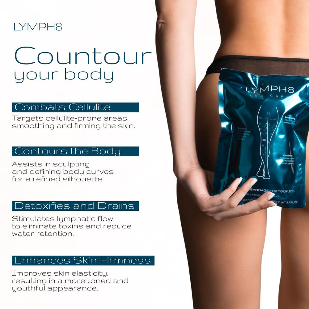 LYMPH8 menthol cooling sensation provides refreshing feel during treatment.