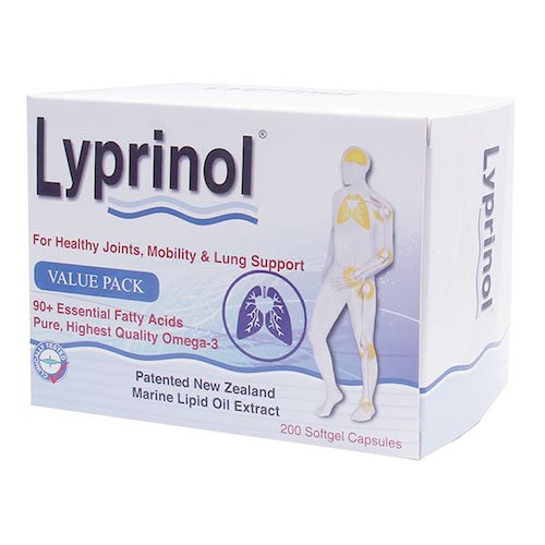 Lyprinol PCSO-524 capsules in blister pack for easy daily use
