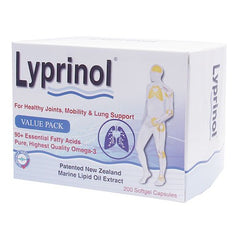 Lyprinol PCSO-524 capsules in blister pack for easy daily use