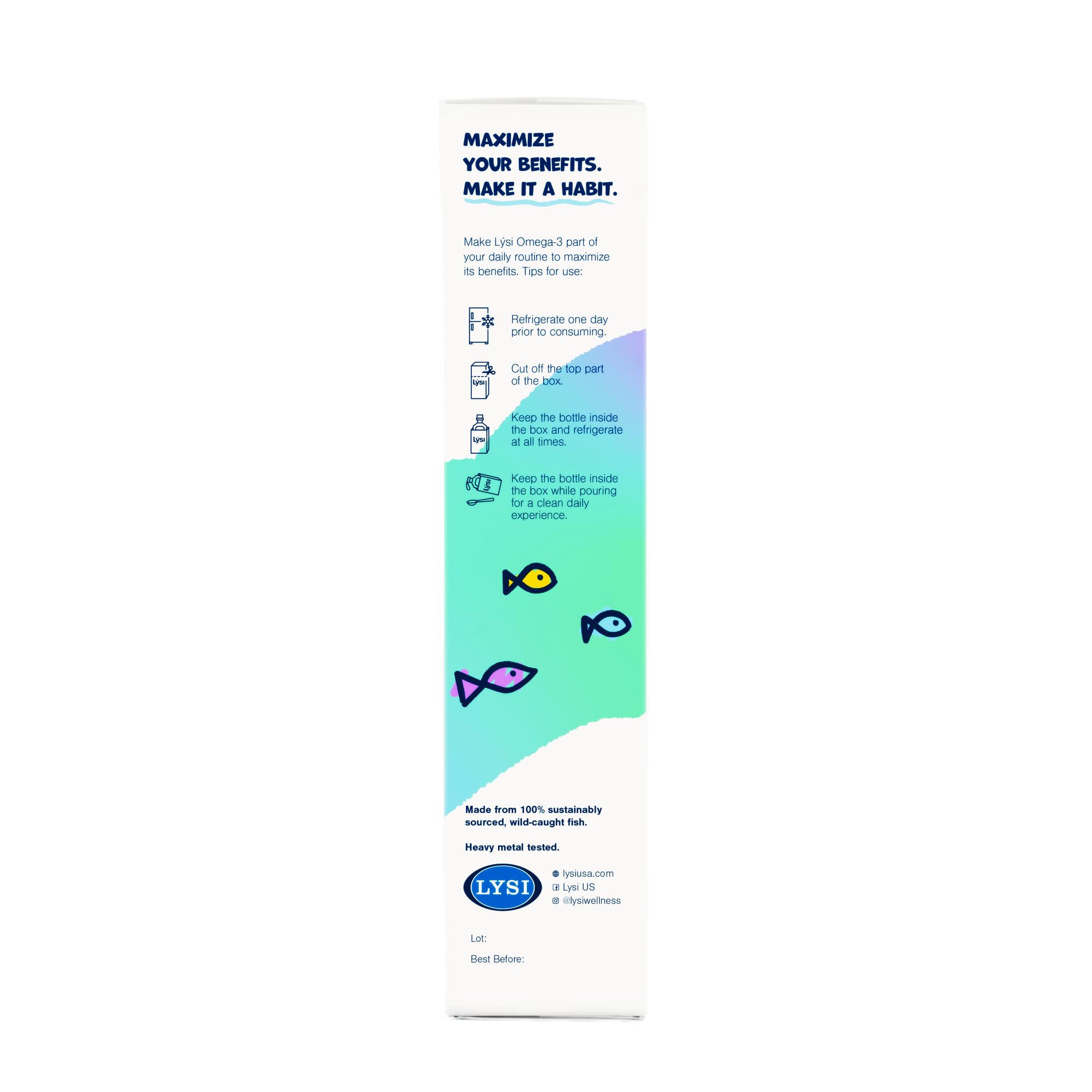 LYSI Littles vitamin D enrichment included for added support