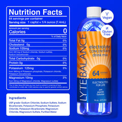 Mineral-rich LYTE BALANCE salts close-up for electrolyte balance.