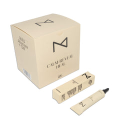 M Brow Aftercare Gel Pack sachets for on the go healing after brow procedures.
