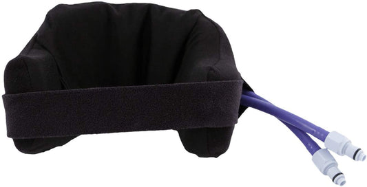 M Pain Management Technologies cold water cervical pad top view for neck cryotherapy comfort.
