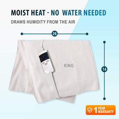 ThermoRelief moist-heat technology delivers deeper warmth and comfort.