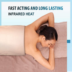 ThermoRelief at 167 degrees for deeper heat in targeted areas.