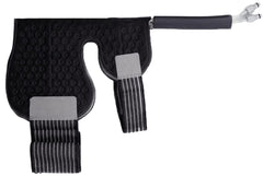 M Pain Management Technologies shoulder pad for cryotherapy unit, front view for targeted cooling.