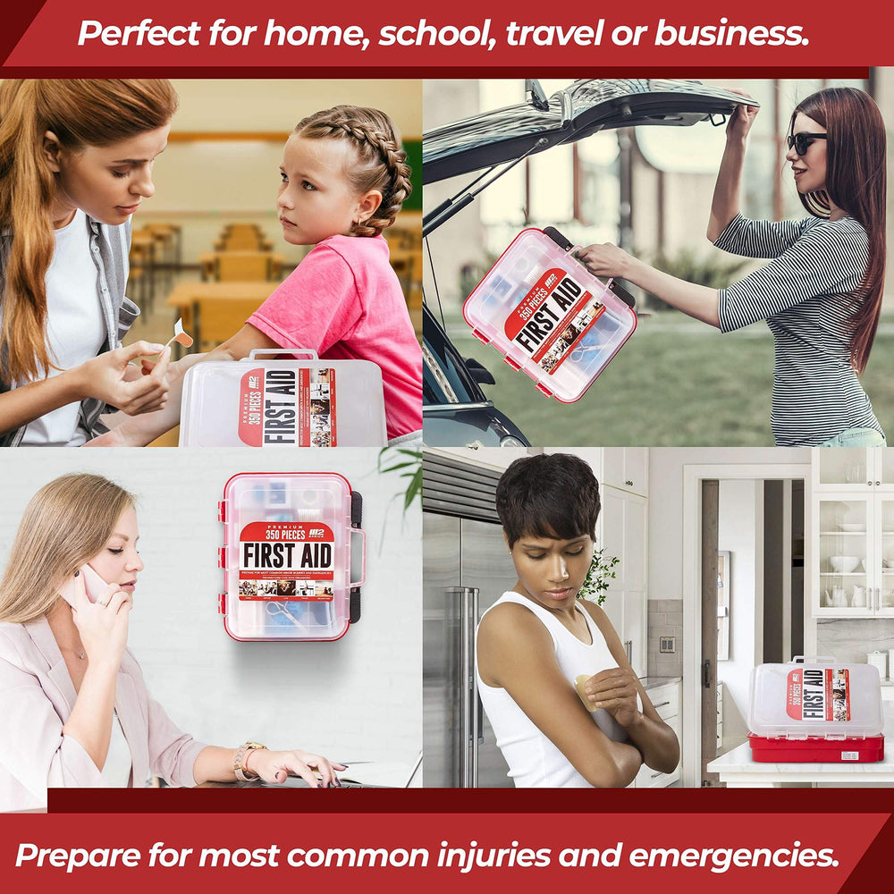 M2 BASICS worksite first aid kit designed for construction and industrial use