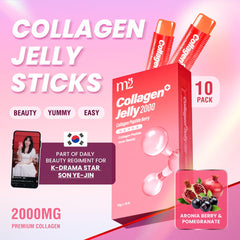 m2 Jelly Berry close-up showing glossy texture for easy consumption.