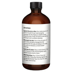 M3 Naturals castor oil pour in glass bottle for easy lash and brow application.