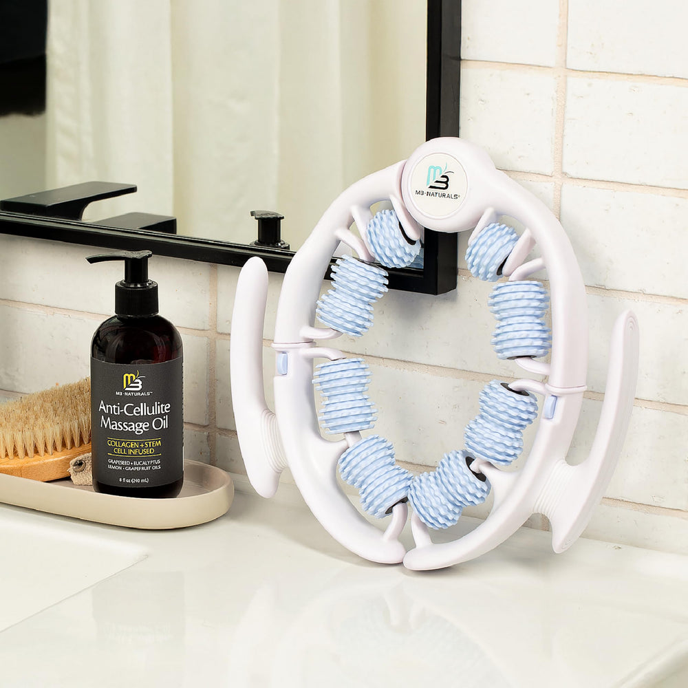 M3 Naturals post-workout spa-like massage setup for relaxation