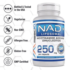 MAAC10 liposomal matrix cross-section illustrating enhanced bioavailability.