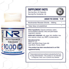 MAAC10 NR capsules close-up for easy daily dosing.