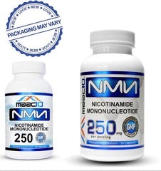 MAAC10 NMN visual hints at skin hydration and elasticity support.