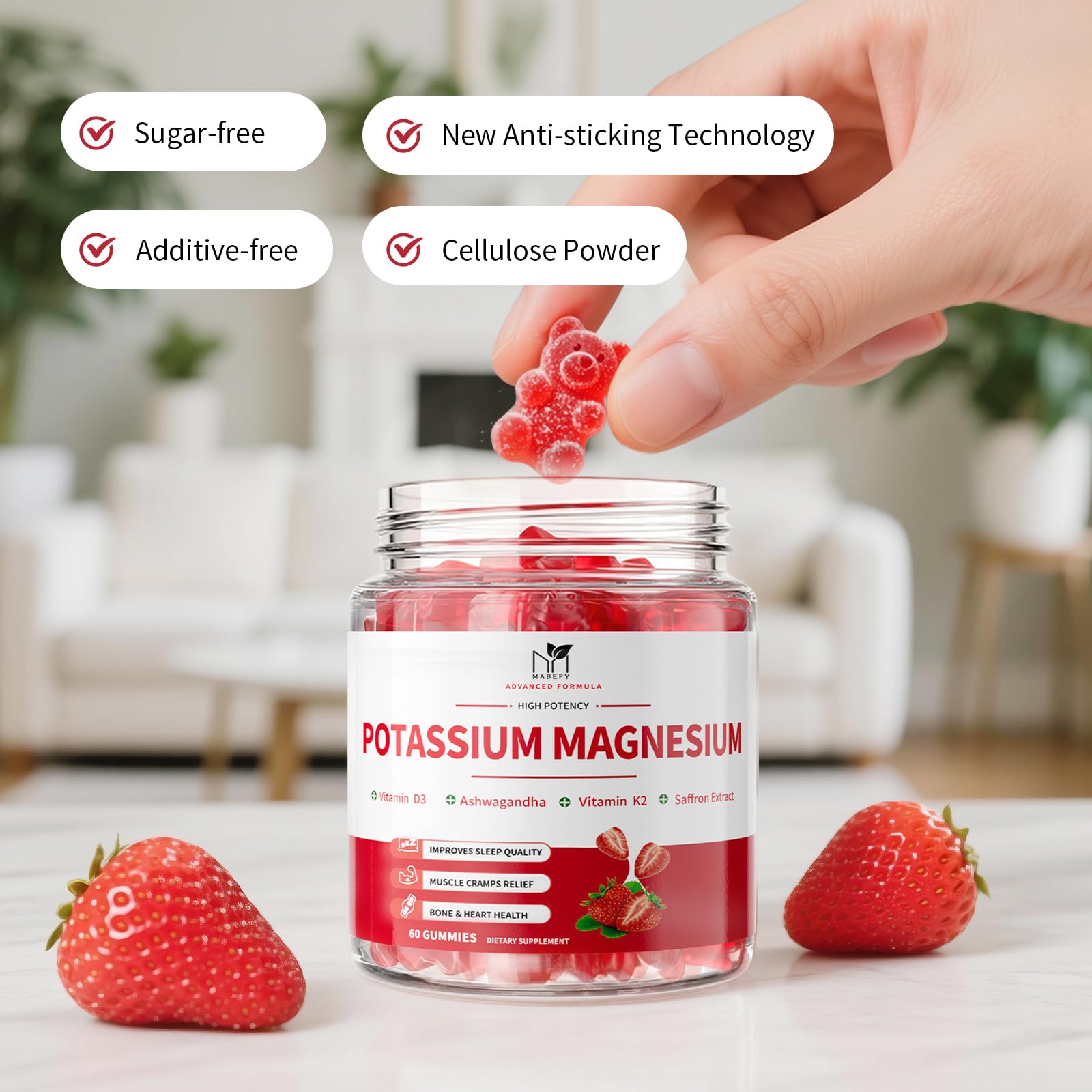 MABEFY daily-dose gummies for an easy wellness routine
