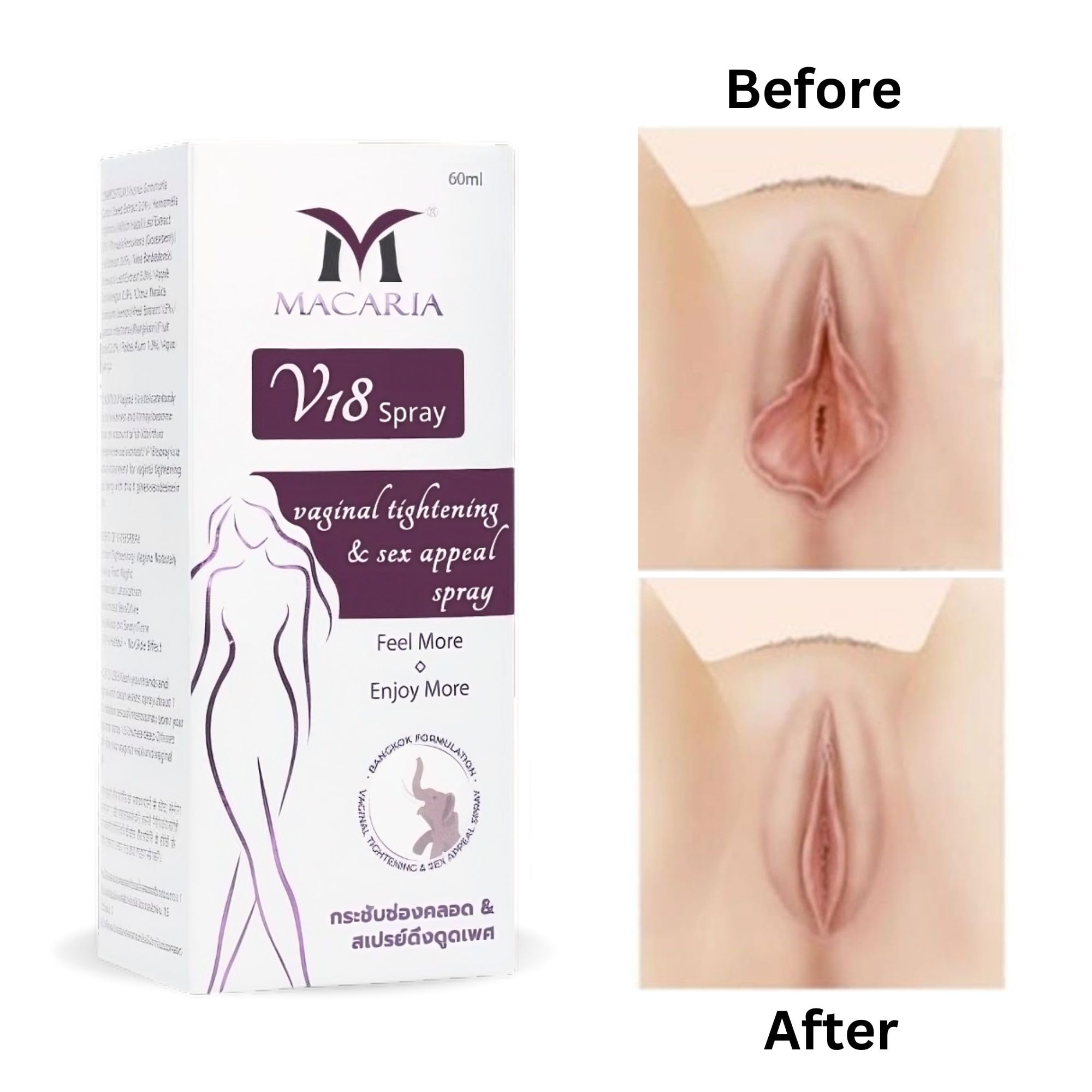 MACARIA V18 lemon peel extract close-up highlighting elasticity support
