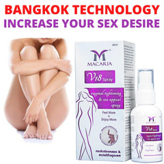MACARIA V18 pH-balanced formula close-up for comfortable daily use