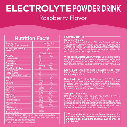 Macmony electrolyte packets on-the-go box for daily use