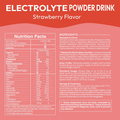 Macmony electrolyte packets close-up highlighting sugar-free formula for daily hydration