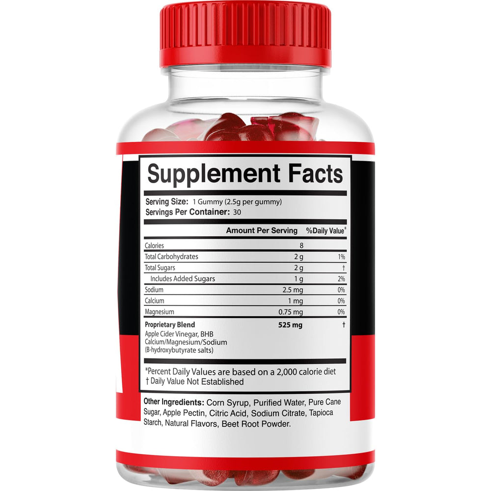 Macondo Vigor Boost X Gummies features a premium natural ingredient blend.