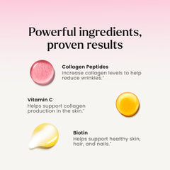 MAËLYS Collagen flavor swatch with bright orange peach profile.